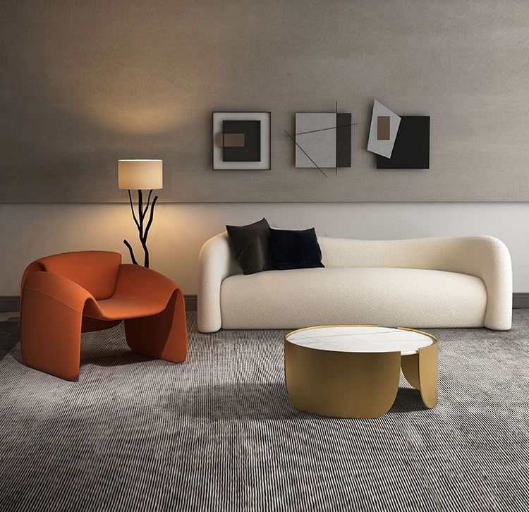 SOFA PHÒNG KHÁCH CAO CẤP KIỂU DÁNG NGHỆ THUẬT ERICA – NS61